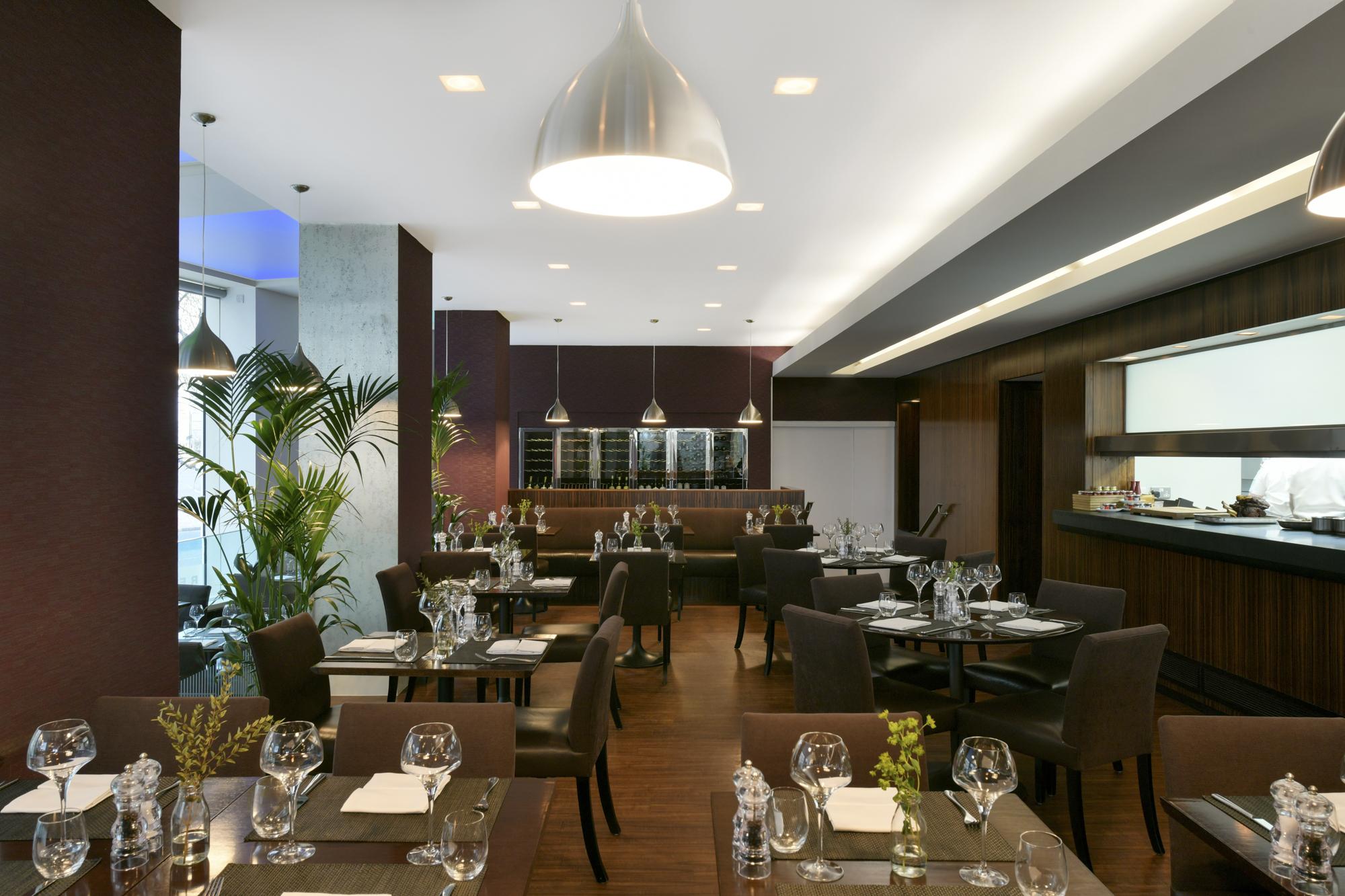 Hotel Royal Lancaster Londra Esterno foto The interior of the restaurant