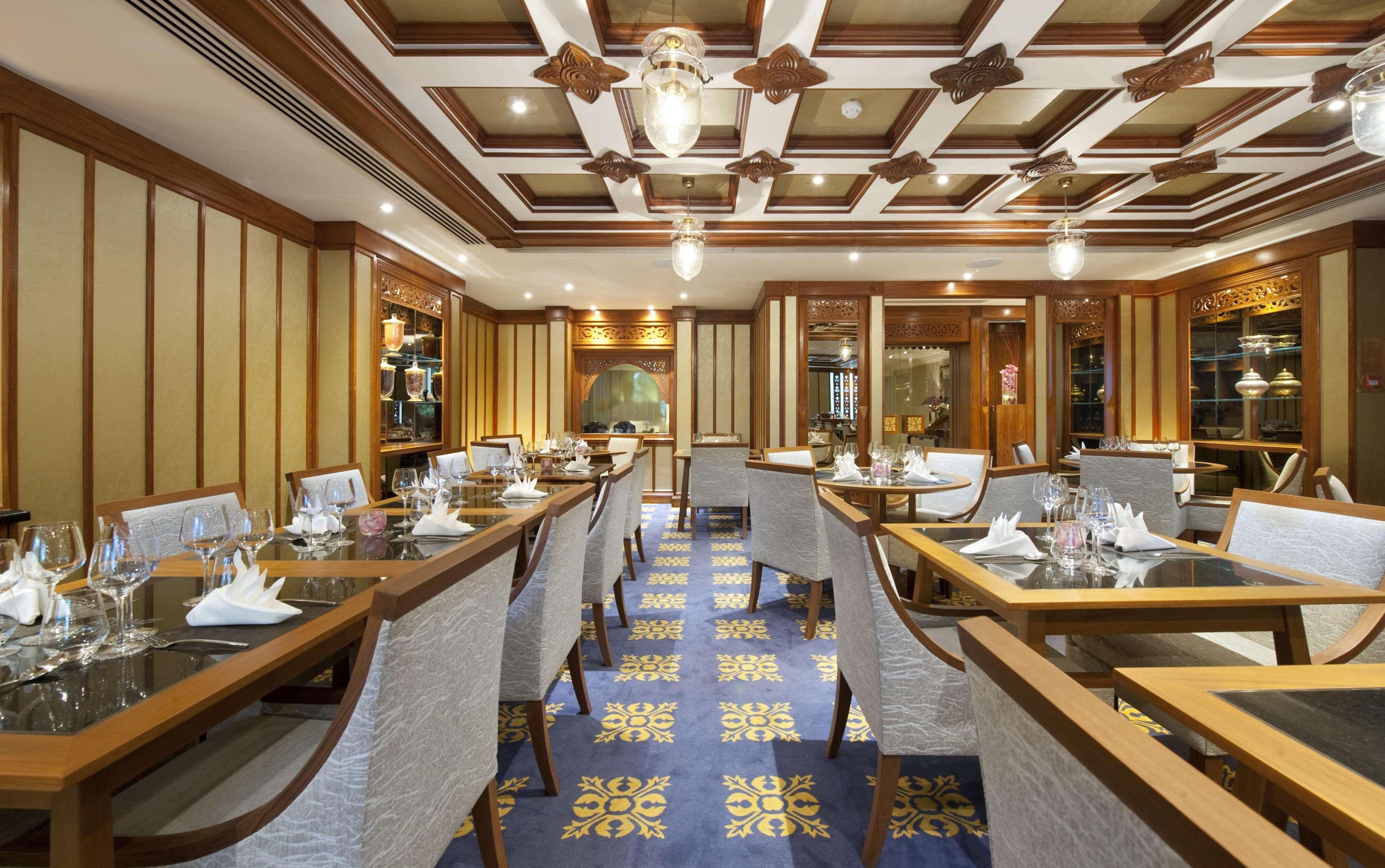 Hotel Royal Lancaster Londra Esterno foto The interior of the restaurant