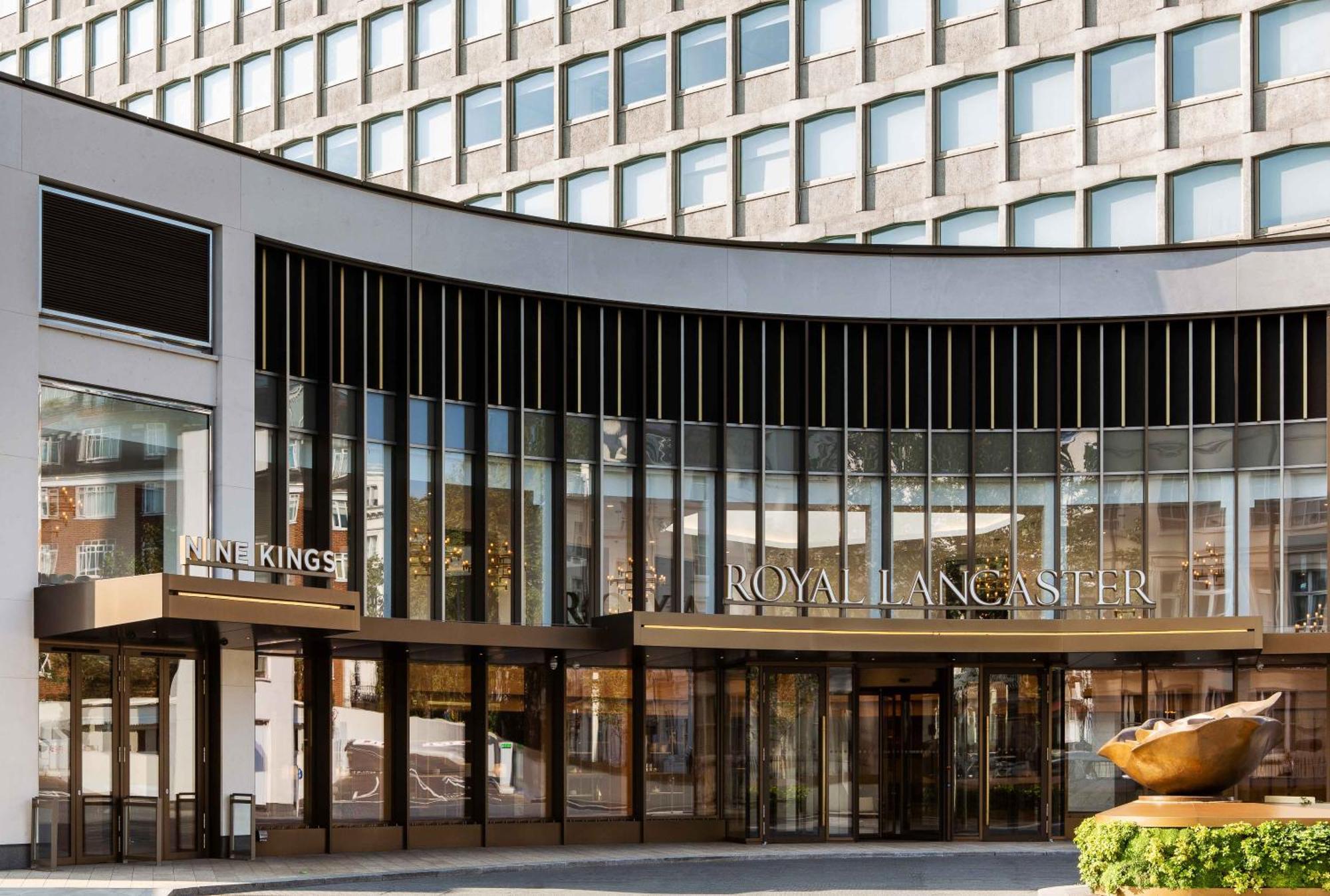 Hotel Royal Lancaster Londra Esterno foto The entrance to the hotel